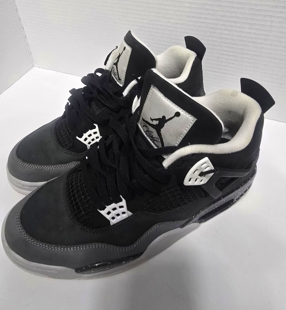 Jordan Air Jordan 4 Retro 2024 Fear Black/White/Anthracite FQ8138-002